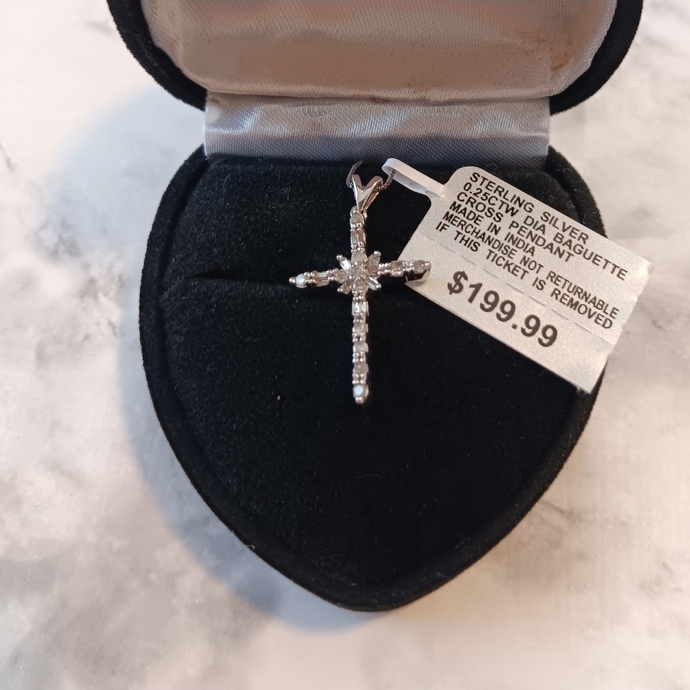 Sterling Silver Cross Pendant